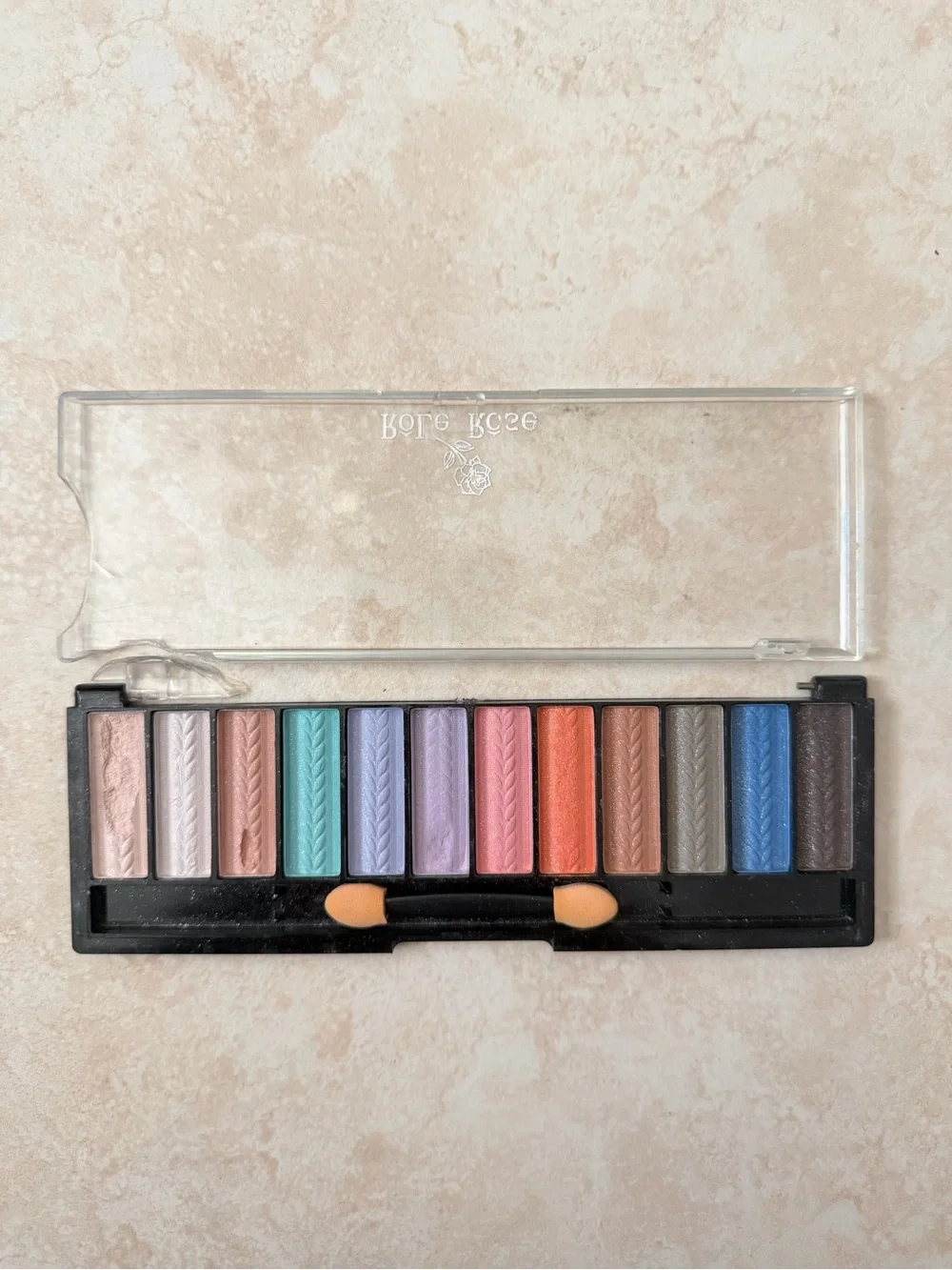 *BRAND NEW* Role Rose Multicolor Eyeshadow Palette 12 Versatile Shades WithBrush